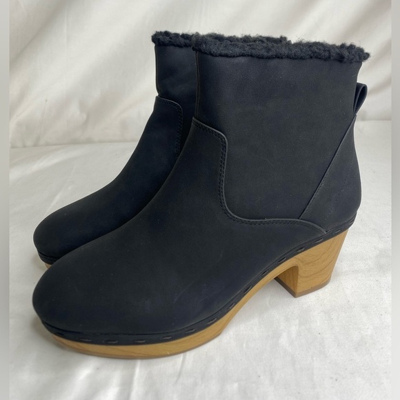 Style & Co womens Townaa winter faux fur ankle boots 9M & 6M new - Picture 4 of 10